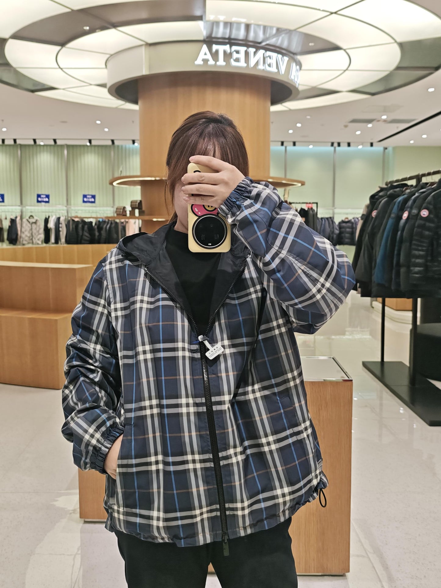 BVG / 버버리 양면 착용 후드 자켓