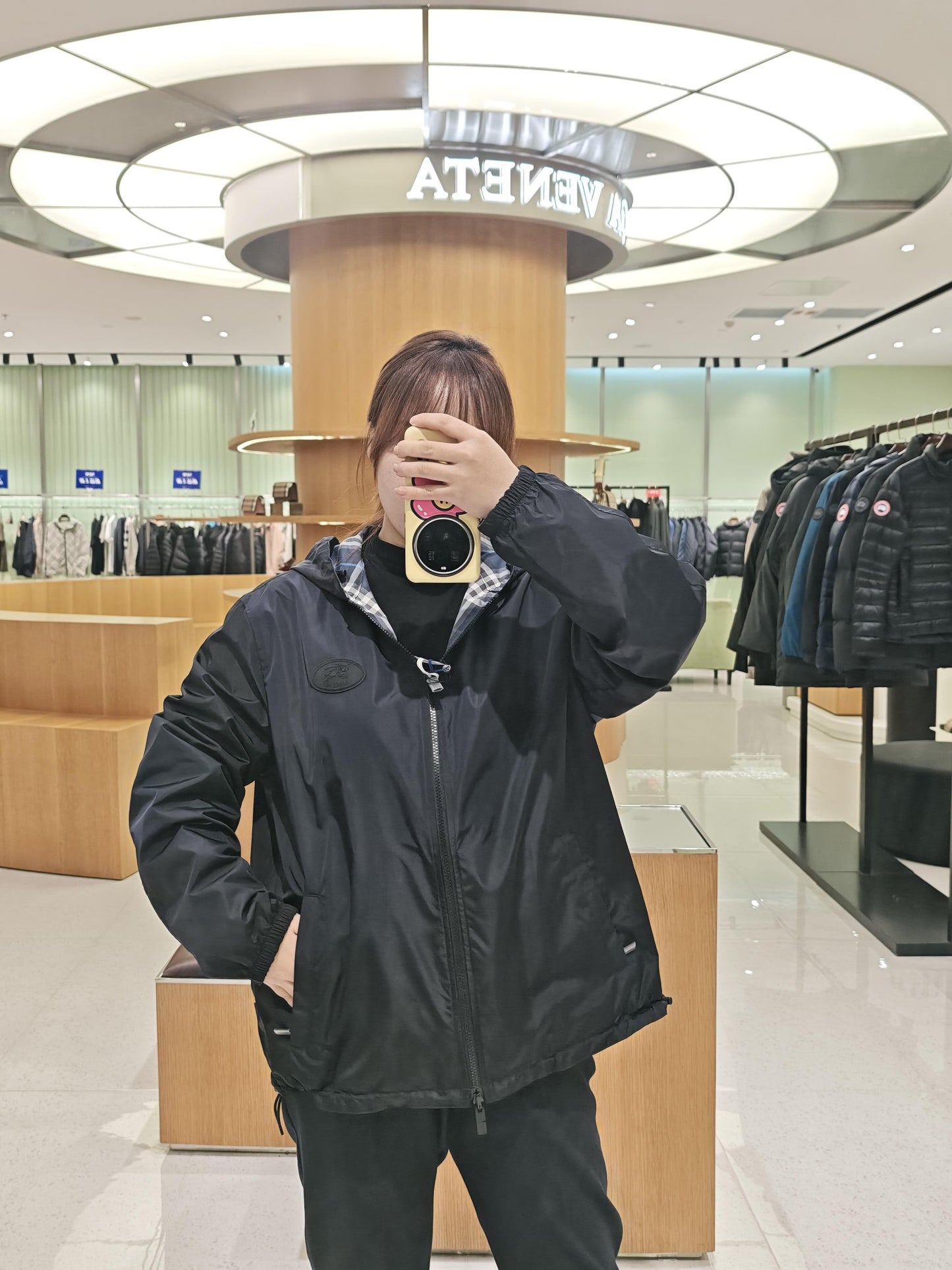 BVG / 버버리 양면 착용 후드 자켓
