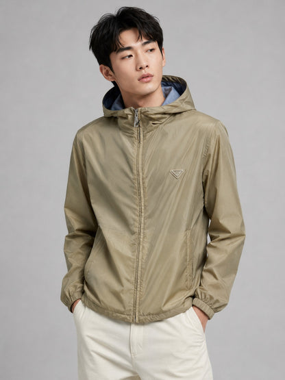 BVG / 프라다 양면 로고 후드 자켓