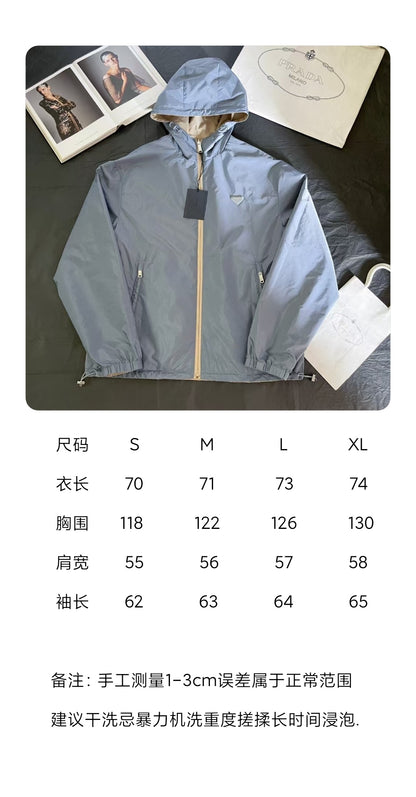 BVG / 프라다 양면 로고 후드 자켓