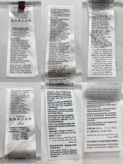 BVG / 구찌 리본 장식 니트 티