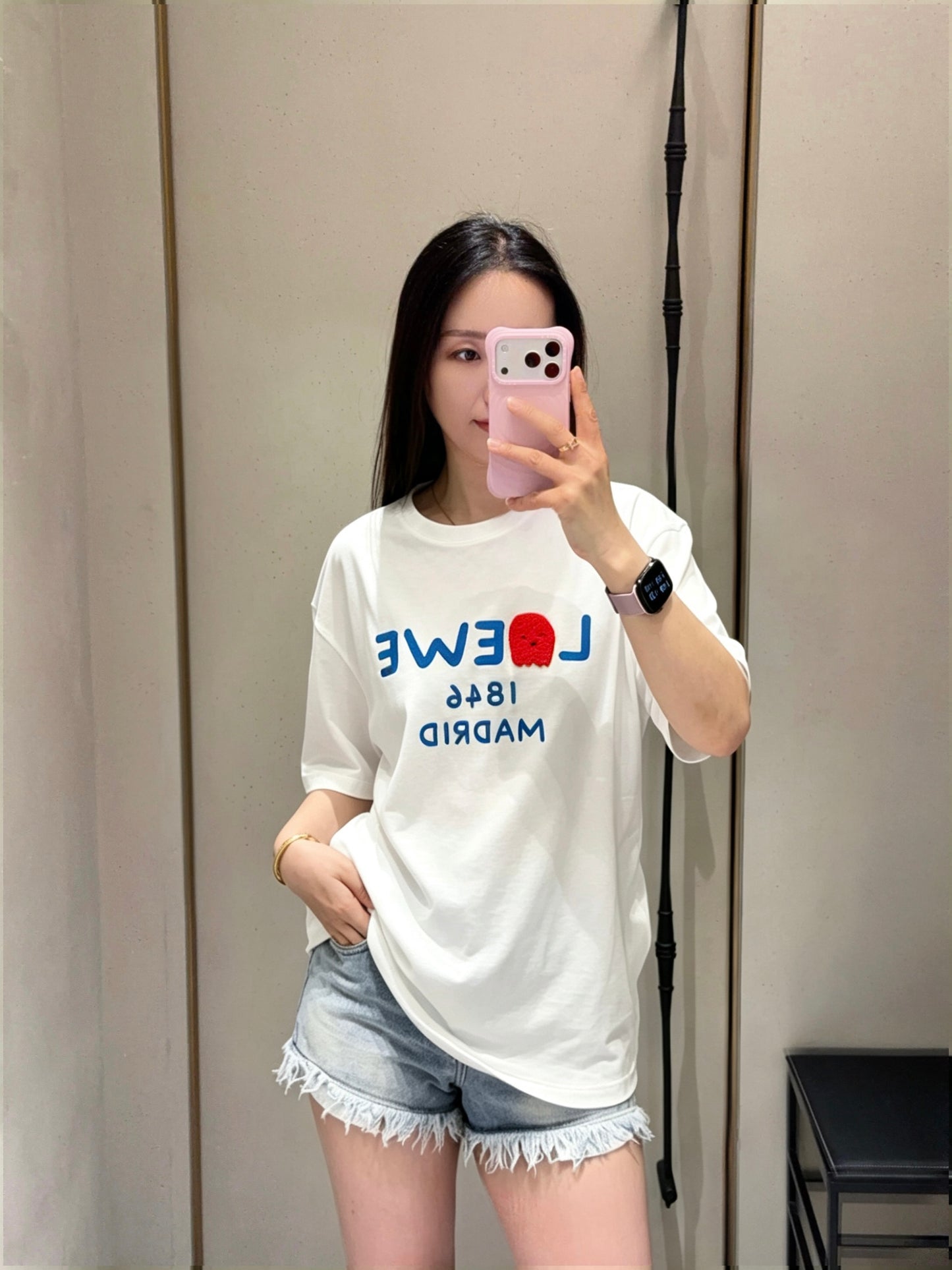 BVG / 루이비통 유령 프린트 반팔