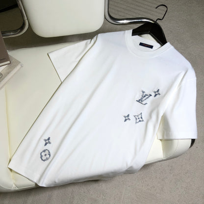 BVG / 루이비통 삼화 라인 자수 티셔츠