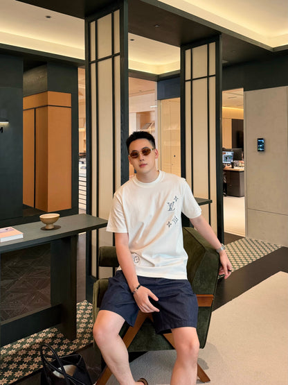BVG / 루이비통 삼화 라인 자수 티셔츠