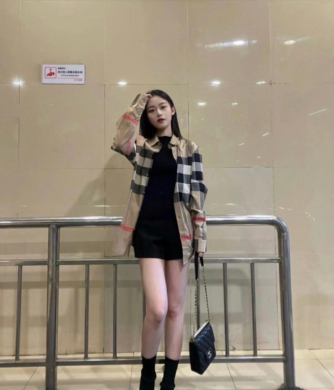 BVG / 버버리 체크 코튼 셔츠