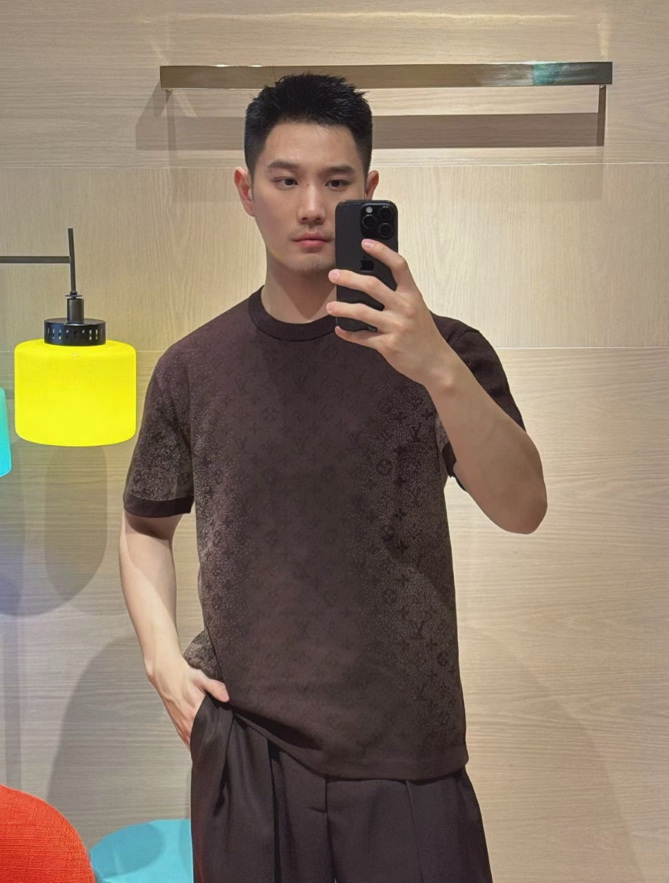 BVG / 루이비통 신상 그라데이션 자카드 니트