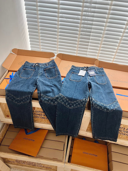 티모 / 루이비통 몽타주 모노그램 청바지