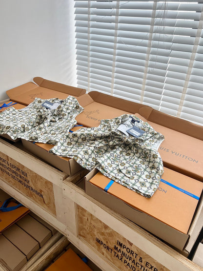 Timo / Louis Vuitton embroidered floral vest