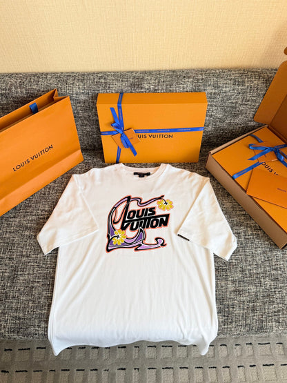 Timo / Louis Vuitton Floral Print T-shirt