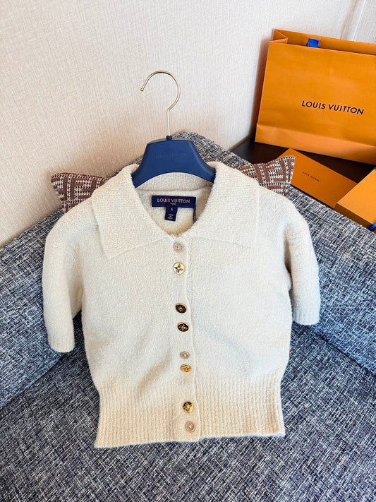 Timo / Louis Vuitton Short-Sleeved Cardigan Knit