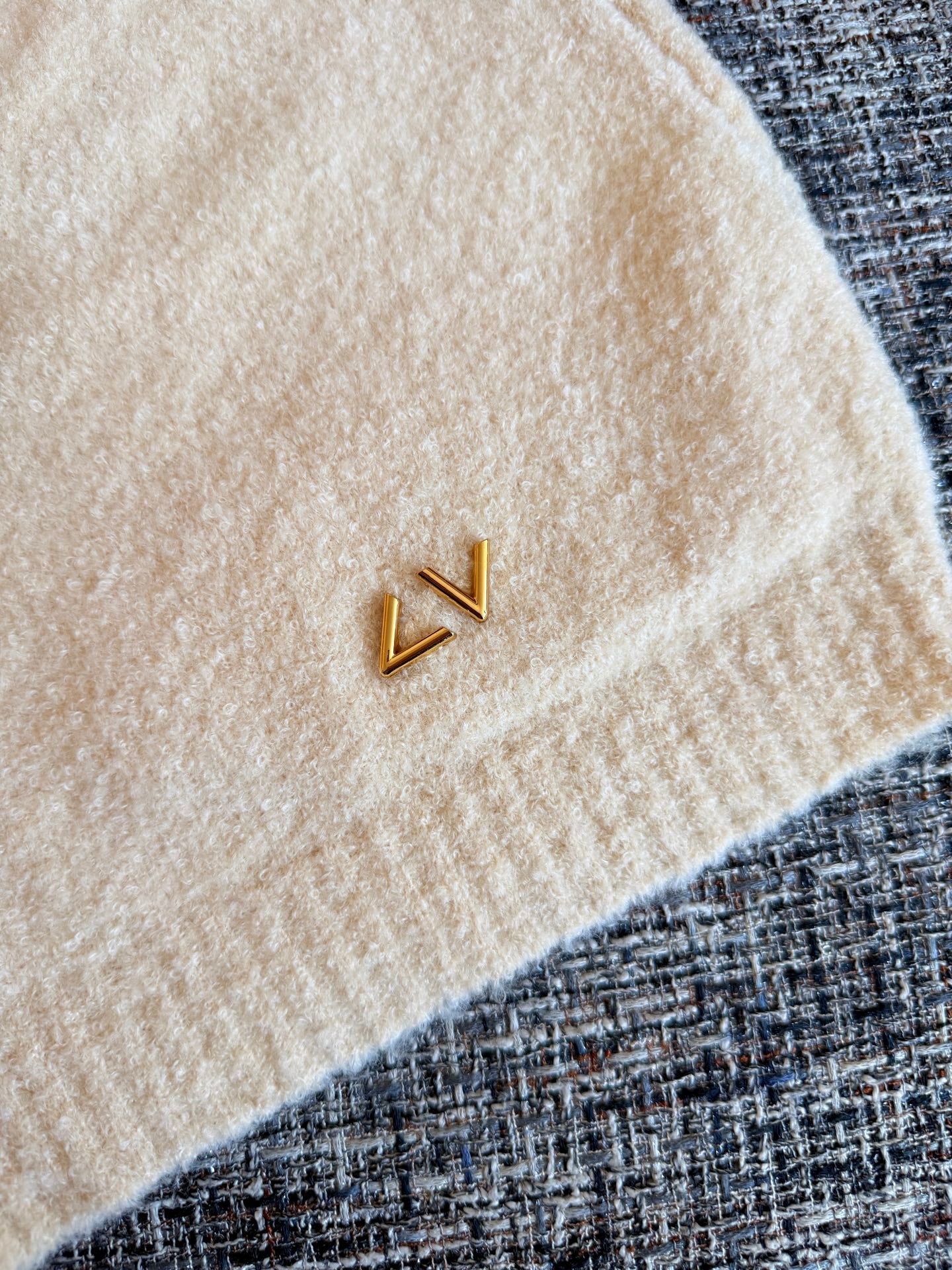 Timo / Louis Vuitton Beige Knitted Shorts