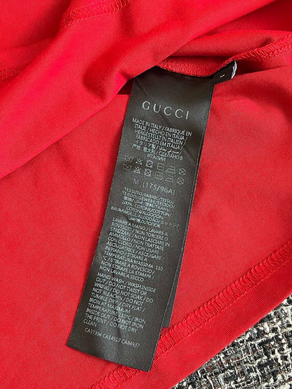 Timo / Gucci Webbing Tape Embellished Short-Sleeved T-Shirt