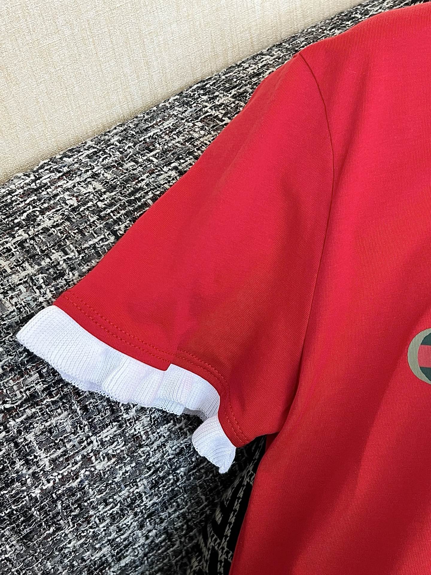 Timo / Gucci Webbing Tape Embellished Short-Sleeved T-Shirt