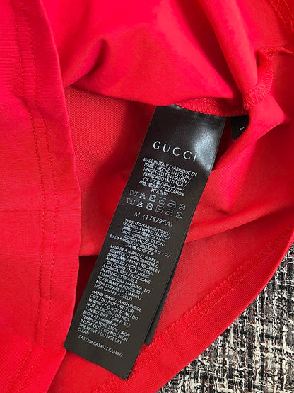 Timo / Gucci Webbing Tape Embellished Short-Sleeved T-Shirt