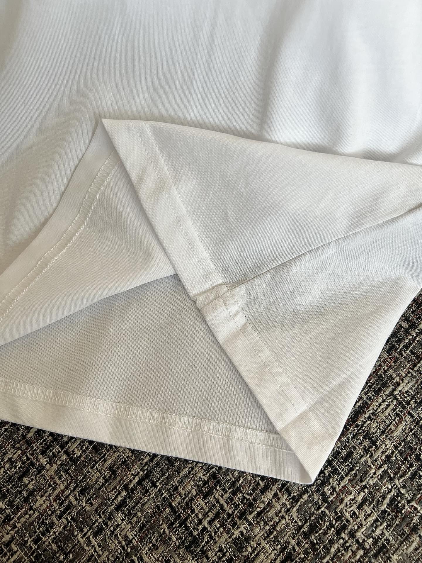 Timo / Gucci webbing tape decoration short-sleeved T-shirt