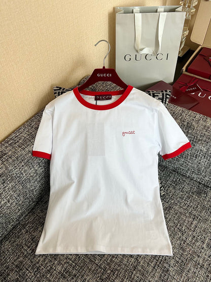 Timo / Gucci Color Contrast Line Mini Mark Short Sleeve