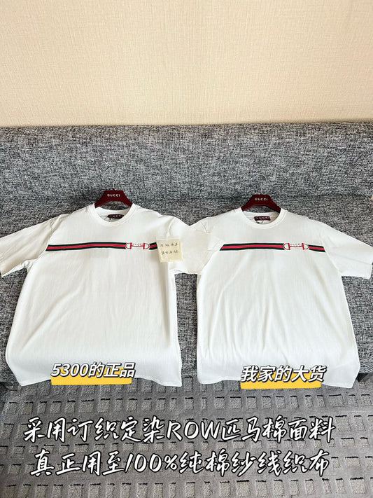 Timo / Gucci Webbing Buckle Short-Sleeved T-Shirt