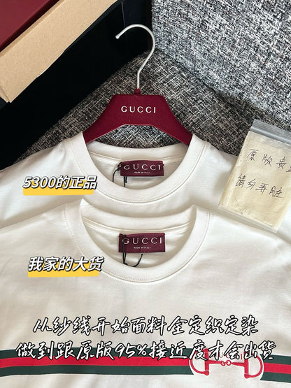 Timo / Gucci Webbing Buckle Short-Sleeved T-Shirt