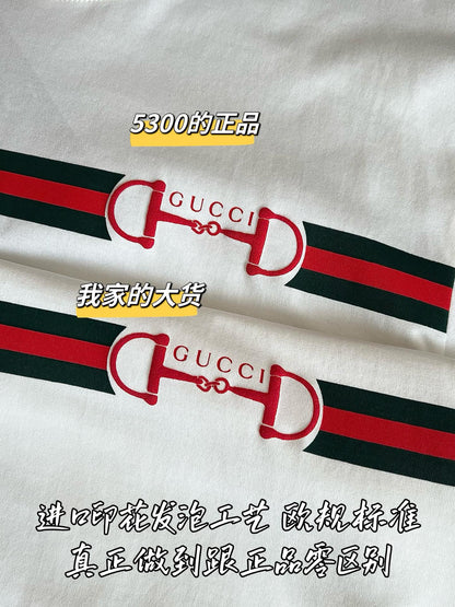 Timo / Gucci Webbing Buckle Short-Sleeved T-Shirt
