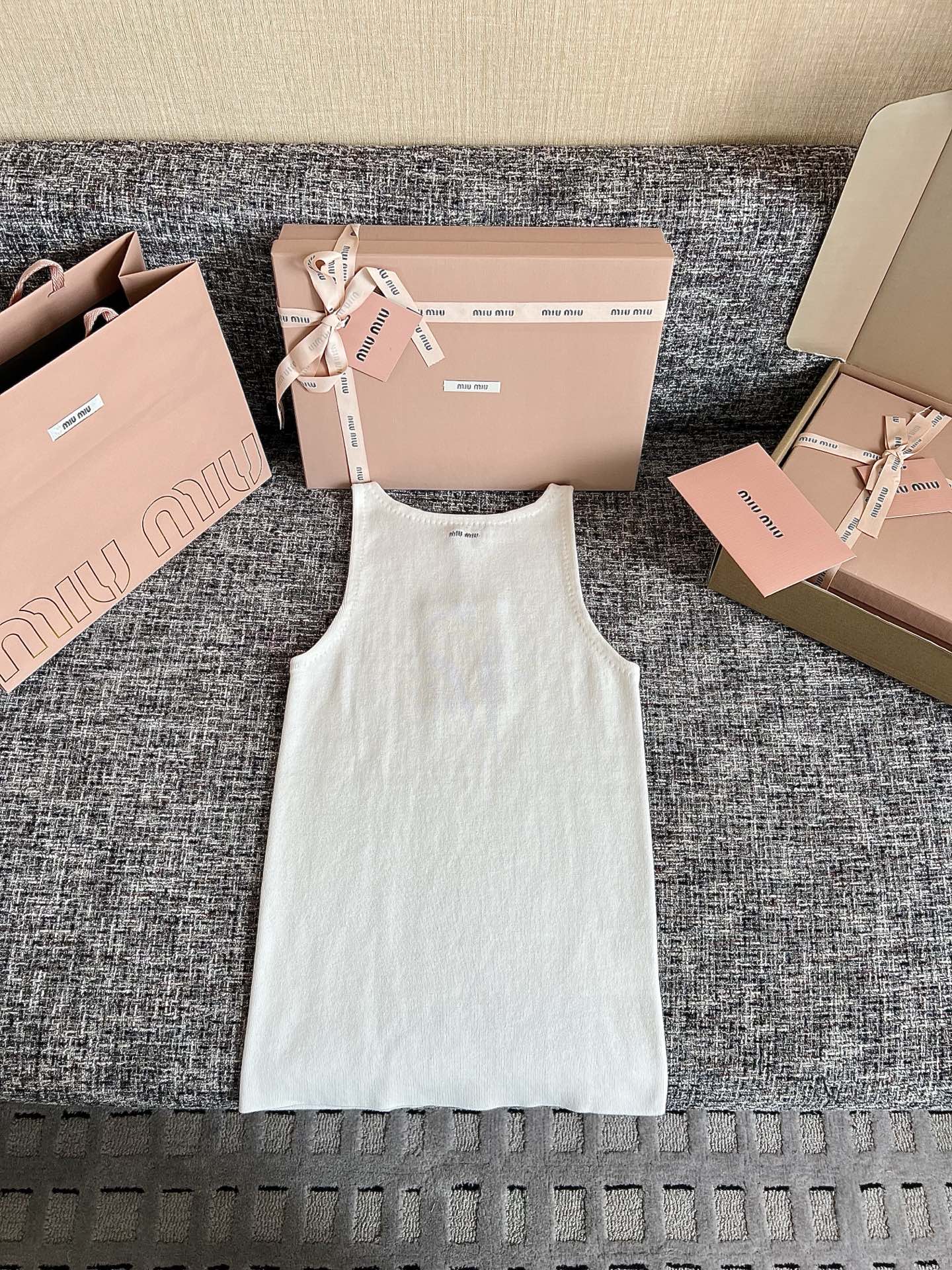 Timo / Miu Miu V-neck Strap Dress