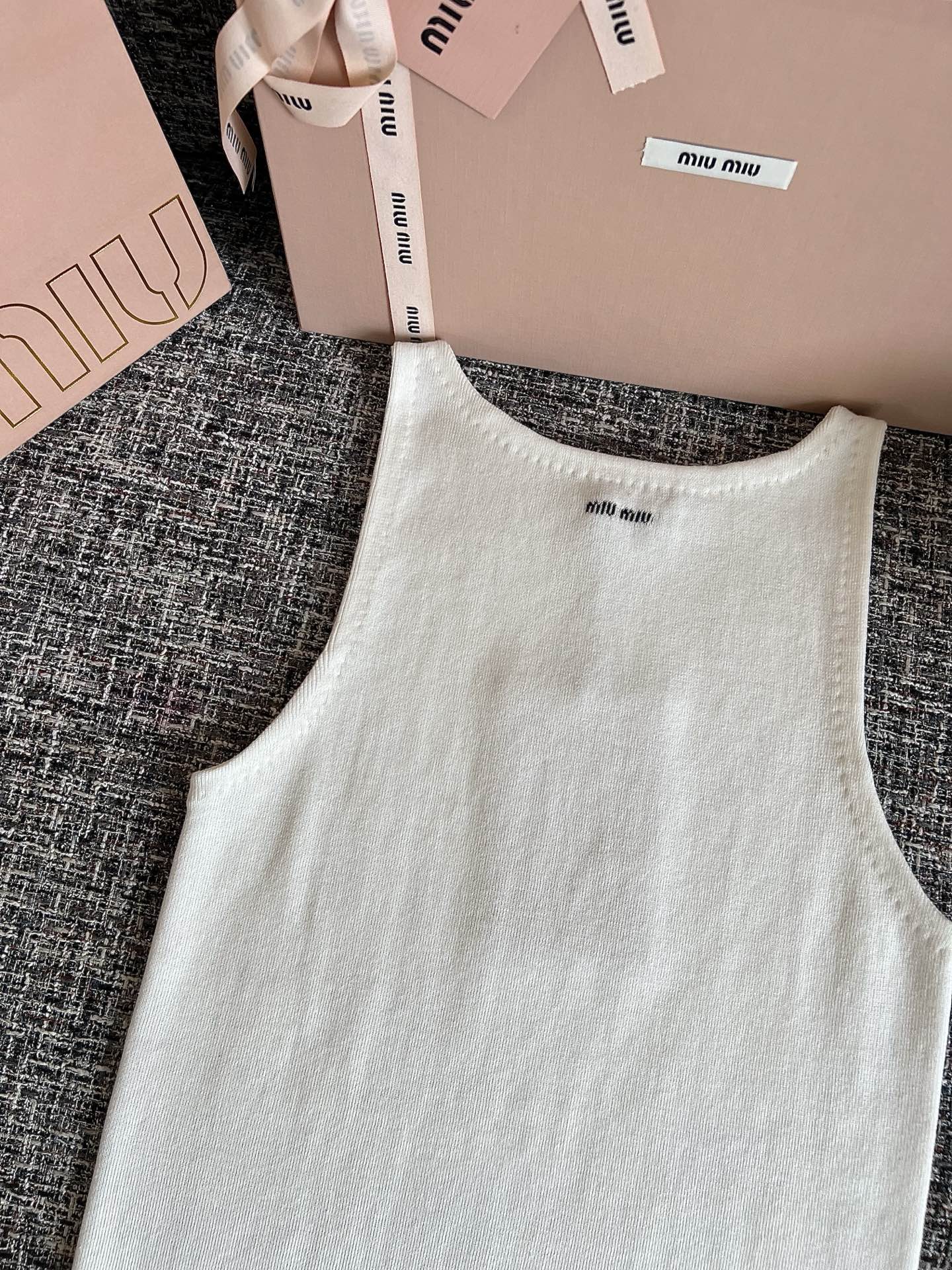Timo / Miu Miu V-neck Strap Dress