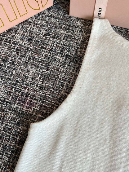 Timo / Miu Miu V-neck Strap Dress