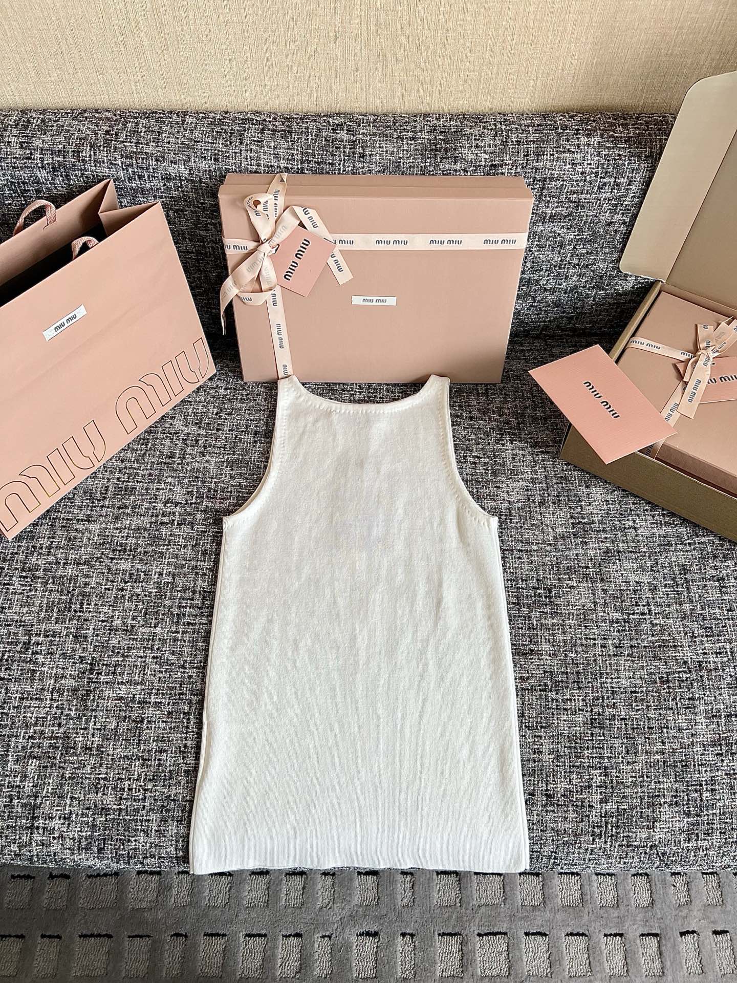 Timo / Miu Miu V-neck Strap Dress