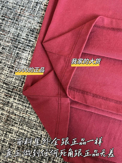 티모 / 미우미우 투톤 레터링 반팔 티셔츠