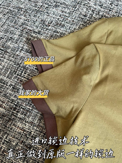 티모 / 미우미우 투톤 반팔 티셔츠
