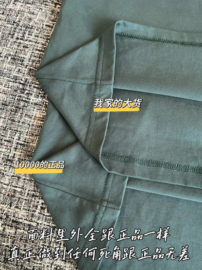 Timo / Miu Miu Dark Green Short-Sleeved T-Shirt