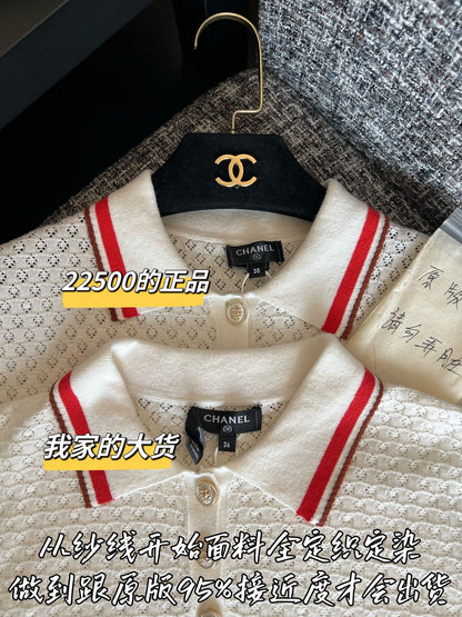 Timo / Chanel 26SS Early Spring New Knit Short Sleeve