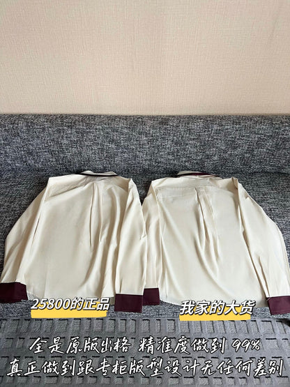 Timo / Chanel Two-tone GG Pattern Shirt