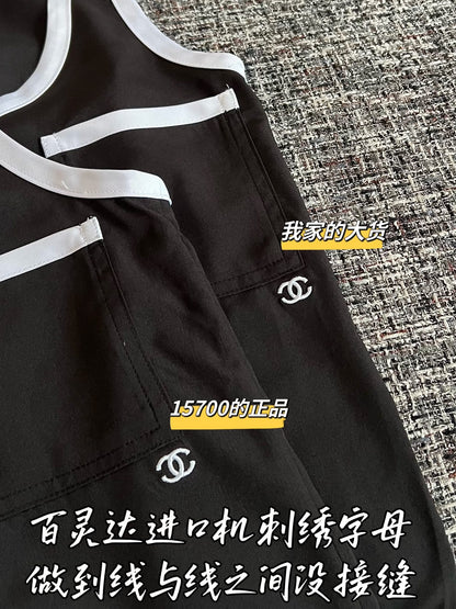 Timo / Chanel Two-tone Double G Logo Vest