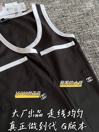 Timo / Chanel Two-tone Double G Logo Vest