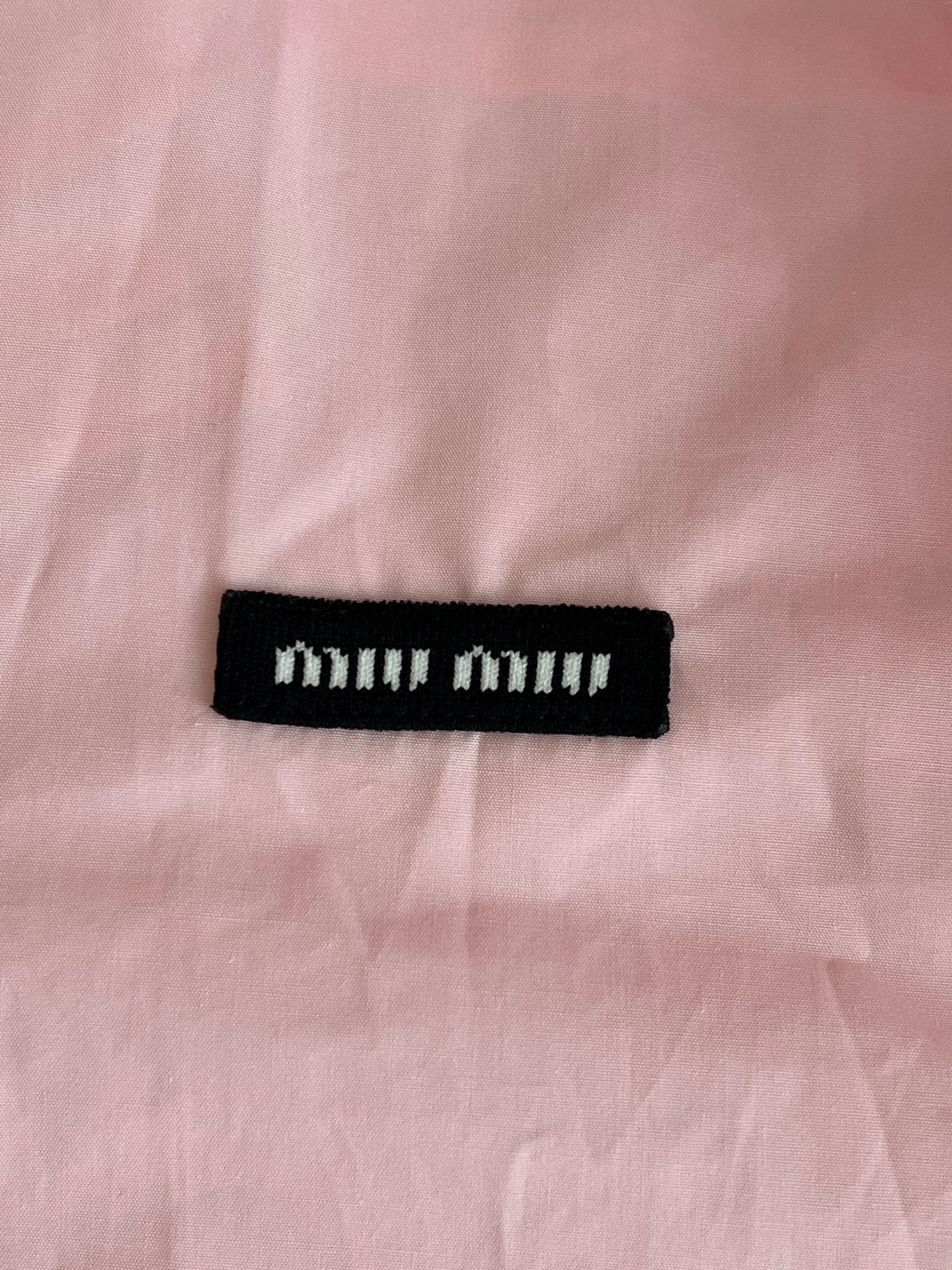 Timo / Miu Miu Peter Pan Collar Short-Sleeved Shirt