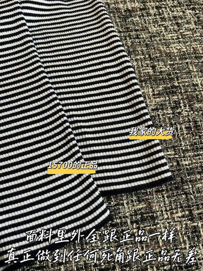 Timo / Prada Letter Jacquard Knit Short-Sleeve