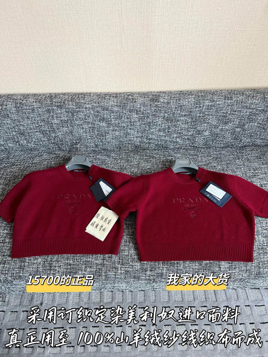 Timo / Prada 26 S/S New Arrivals Knit Short-Sleeved Shirt