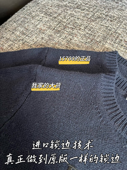 Timo / Prada 26 Early Spring New Knitted Short-sleeved Top