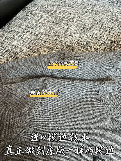 Timo / Prada 26 Early Spring New Knitted Short-Sleeve