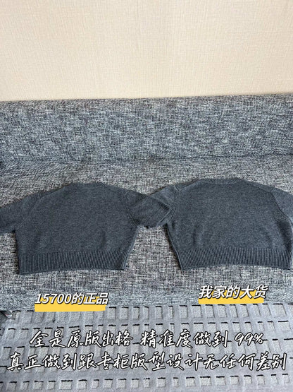 Timo / Prada 26 Early Spring New Knitted Short-Sleeve