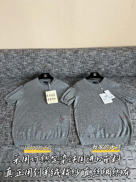 Timo / Chanel Early Spring 26 New Knit Short-Sleeved Top