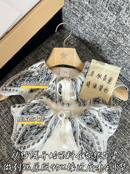 Timo / Dior 레이스 니트 칼라 베스트