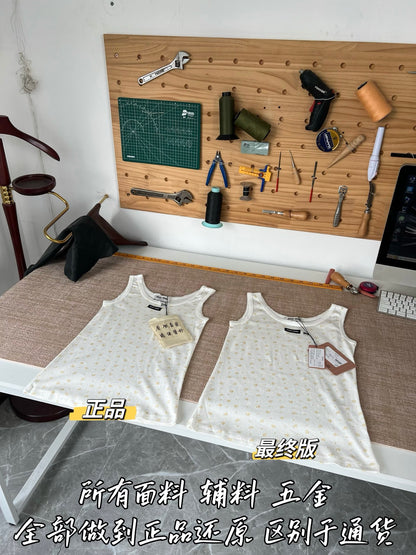 티모 / 미우미우 노랑 플라워 프린트 조끼