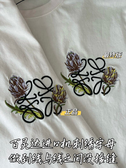 티모 / 로에베 자수 티셔츠