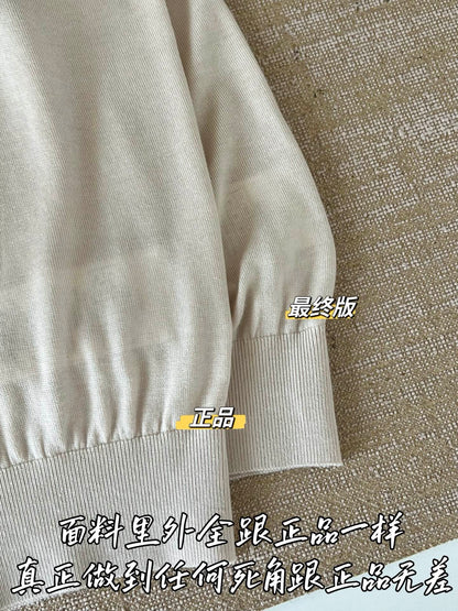 티모 / 디올 리본 테두리 니트 반팔