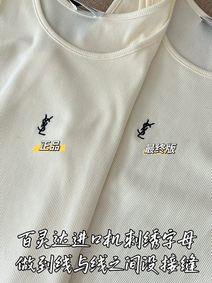 티모 / 입생로랑 클래식 자수 조끼