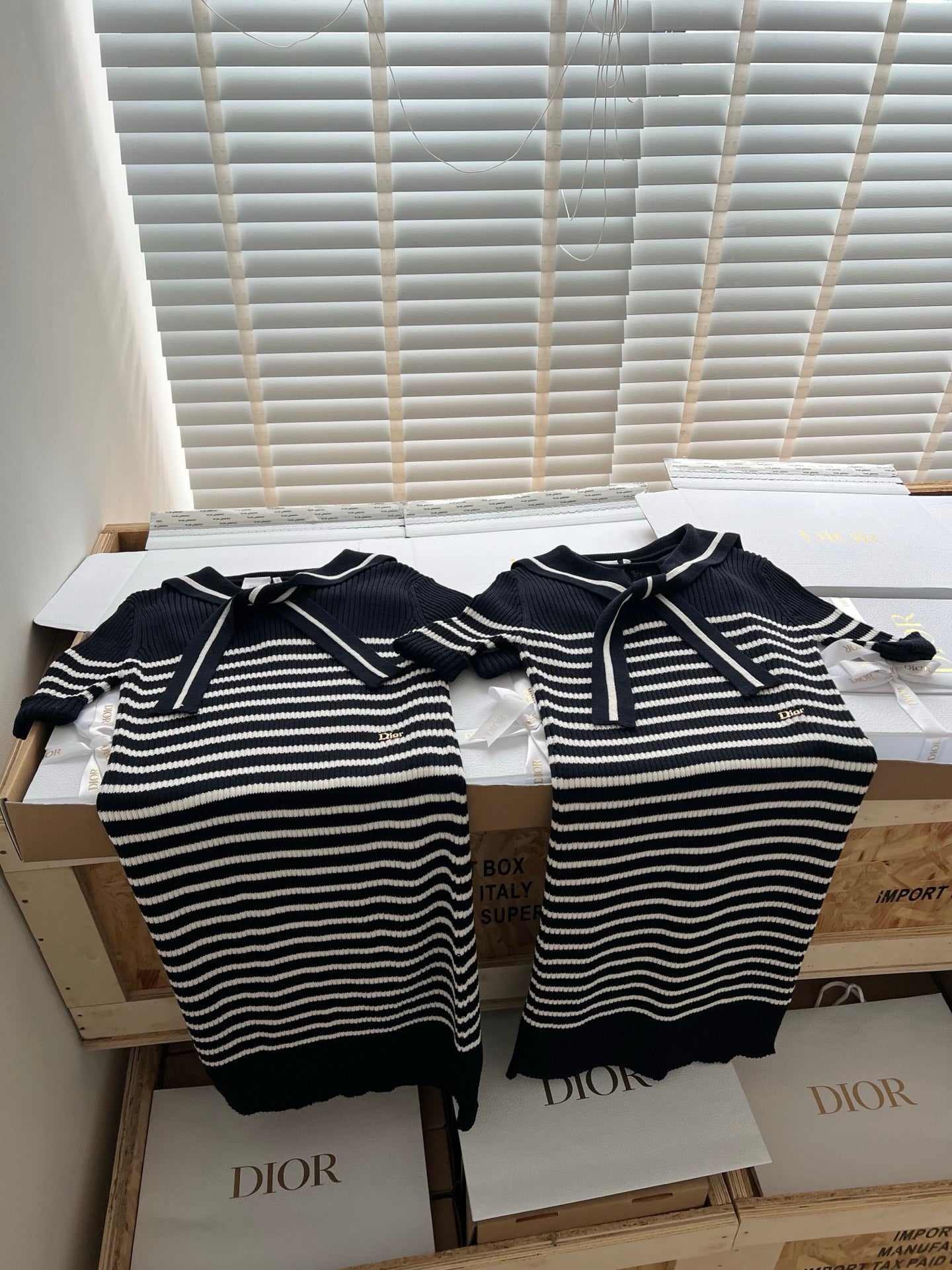 Timo / Dior Sailor Neck Dress