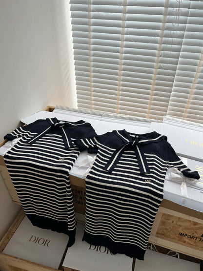 Timo / Dior Sailor Neck Dress