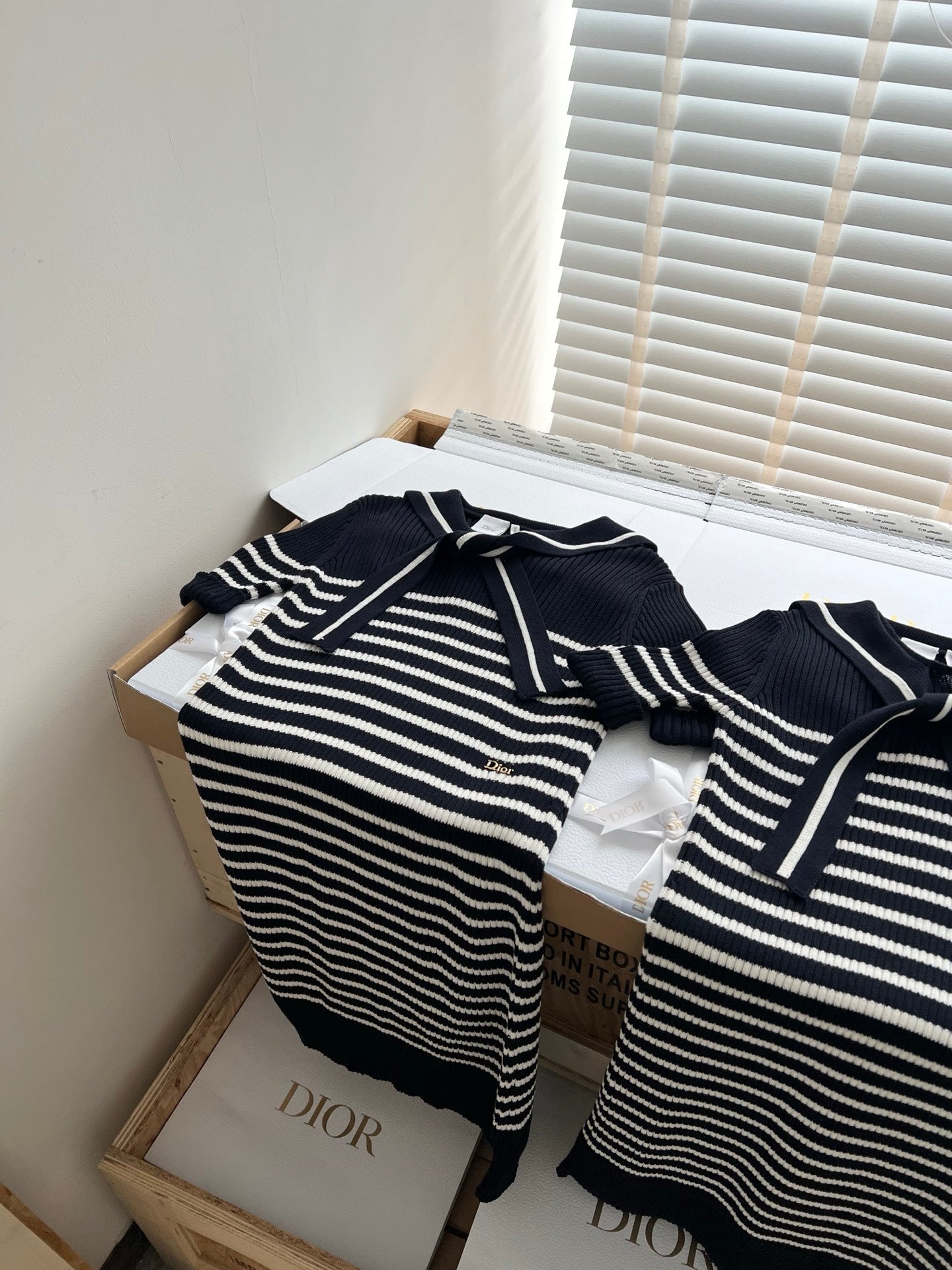 Timo / Dior Sailor Neck Dress