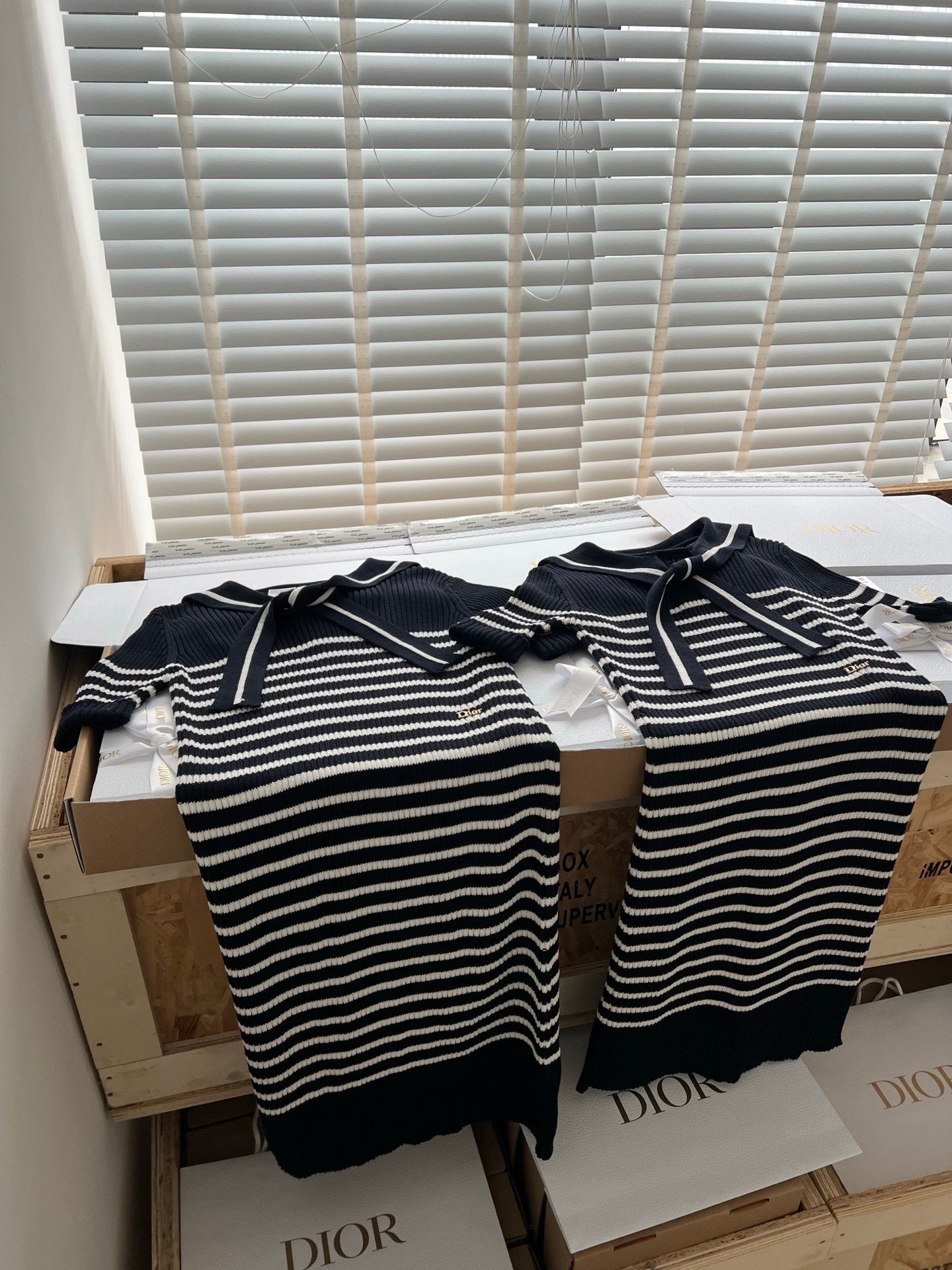 Timo / Dior Sailor Neck Dress